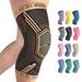 MODVEL Knee Braces for Knee Pain Women & Men - Knee Brace for Knee Pain Set Knee Brace Compression Sleeve Knee Braces for Knee Pain Meniscus Tear ACL & Arthritis Pain Relief - Knee Sleeves