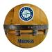 Imperial Seattle Mariners Reclaimed 22" Oak Bar Shelf