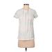 Athleta Short Sleeve T-Shirt: Ivory Tie-dye Tops - Women's Size X-Small