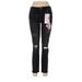 Almost Famous Jeans - Mid/Reg Rise: Black Bottoms - Women's Size 9