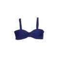 Swimsuits for all Swimsuit Top Blue Print Sweetheart Swimwear - Women's Size 8