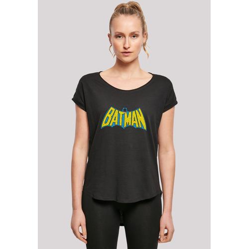 „T-Shirt F4NT4STIC „“DC Comics Superhelden Batman Crackle Logo““ Gr. 4XL, schwarz Damen Shirts Jersey Print“