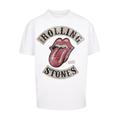 T-Shirt F4NT4STIC "PLUS SIZE The Rolling Stones Tour '78" Gr. L, weiß Herren Shirts T-Shirts