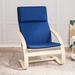 Wrought Studio™ Elishea Arc-shaped Rocking Chair w/ Ergonomic Design Wood/Solid Wood in Brown | 36.6 H x 32.6 W x 26.3 D in | Wayfair
