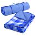 Tirrinia Picnic Waterproof Blanket, 60 x 80 inches Polyester in Blue | 60 H x 80 W in | Wayfair 1TRBW608S1PBL