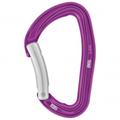 Petzl - Djinn Bent Gate - Schnappkarabiner blau;lila