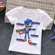 T-Shirt à Manches Courtes pour Enfant Garçon et Fille Vêtement Décontracté Dessin Animé Kawaii
