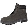 Winterboots TOM TAILOR, Herren, Gr. 46, grau (dunkelgrau), Lederimitat, Textil, sportlich, Schuhe, mit gepolstertem Schaftrand