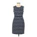 Lands' End Casual Dress: Blue Dresses - Women's Size 8 Petite