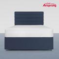 Airsprung King Size Pocket 800 Memory Mattress With Midnight Blue Divan