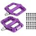 HIEGOO Bike Pedals, Standard 9/16" Spindle, Extra 20 Spare Pins