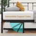 Metal Daybed Frame Twin Size Platform with trundle