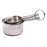 YBM Home 5-Piece Stainless Steel Stackable Measuring Cups