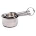 YBM Home 5-Piece Stainless Steel Stackable Measuring Cups