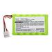 Batteries N Accessories BNA-WB-H14974 Equipment Battery - Ni-MH 7.2V 2000mAh Ultra High Capacity - Replacement for IDEAL 150053 Battery