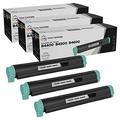 LD Compatible Toner Cartridge Replacement for 43502301 Type 9 (Black 3-Pack)