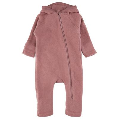Mikk-Line - Wool Baby Suit with Ears - Overall Gr 74 rosa Image