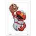 Elmo Cincinnati Reds 14" x 20" Sesame Street Limited Edition Fine Art Print