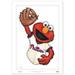 Elmo Philadelphia Phillies 24" x 36" Sesame Street Limited Edition Fine Art Print