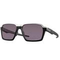 Oakley PARLAY OO 4143 Silver Matte Black/Prizm Grey 58/16/145 men Sunglasses
