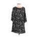 Knox Rose Casual Dress - Shift: Black Dresses - Women's Size Small