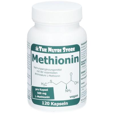 Methionin 500 mg Kapseln 120 St Image