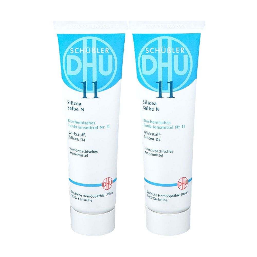 Biochemie DHU 11 Silicea N D 4 Salbe Doppelpack 2x50 g Image