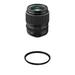 FUJIFILM GF 80mm f/1.7R WR Lens with 77mm Filter Kit 600022103