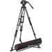 Manfrotto Used 504X Fluid Video Head & MVTTWINGA Aluminum Tripod with Ground Spreader MVK504XTWINGA