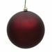 The Holiday Aisle® Holiday Décor Ball Ornament Plastic in Red | 3 H x 3 W x 3 D in | Wayfair EC6A7A7D8D5742EC9B464349E036A071