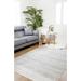 White 78 x 55 x 0.4 in Area Rug - Foundry Select Rectangle Saroya Indoor/Outdoor Area Rug w/ Non-Slip Backing | 78 H x 55 W x 0.4 D in | Wayfair