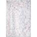 White Rectangle 6'11" x 10'3" Area Rug - 17 Stories Crete Mans Abstract Microfiber Digital Print Decorative Area Rug Microfiber | Wayfair