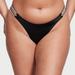 Women's Victoria's Secret Double Shine Strap Smooth Brazilian Panty