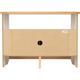 Ludlow White and Oak Lacquer tv Unit