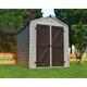 Canopia Skylight Garden Shed + Shelf Kit 6 x 8 Tan