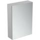 1-Door Mirror Cabinet 500mm Wide - Aluminium - Ideal Standard