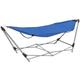 Sweiko - Hammock with Foldable Stand Blue VDFF28560UK