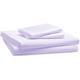 Linens Limited - Polycotton Non Iron Percale 180 Thread Count Fitted Sheet, Lilac, Single