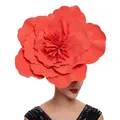 Bandeau de Cheveux à Grande Fleur avec Nministériels d Fascinateur Chapeau Coiffe Patients