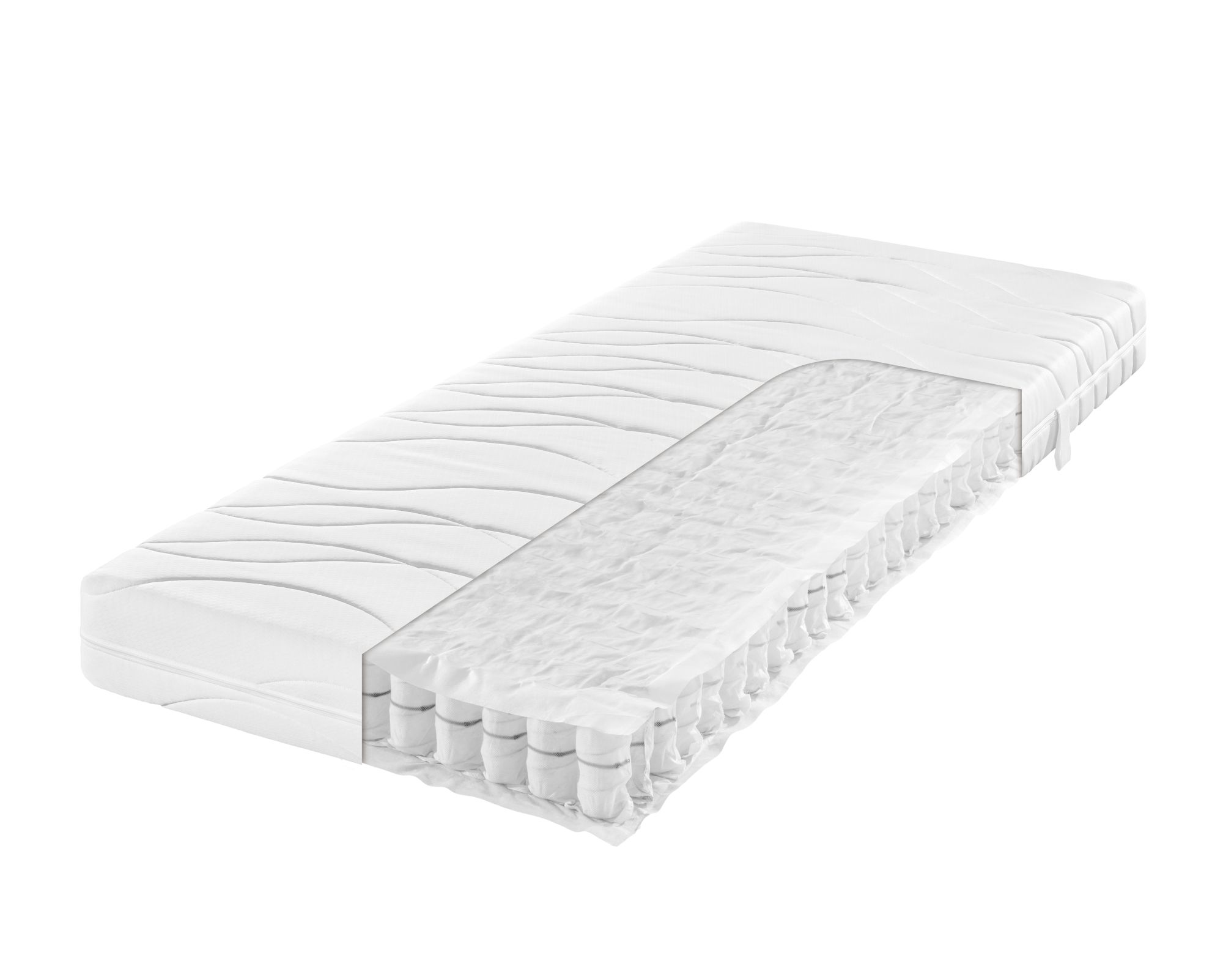 Frankenstolz »Rubin T« Tonnentaschenfederkern-Matratze 140x200 cm / H3