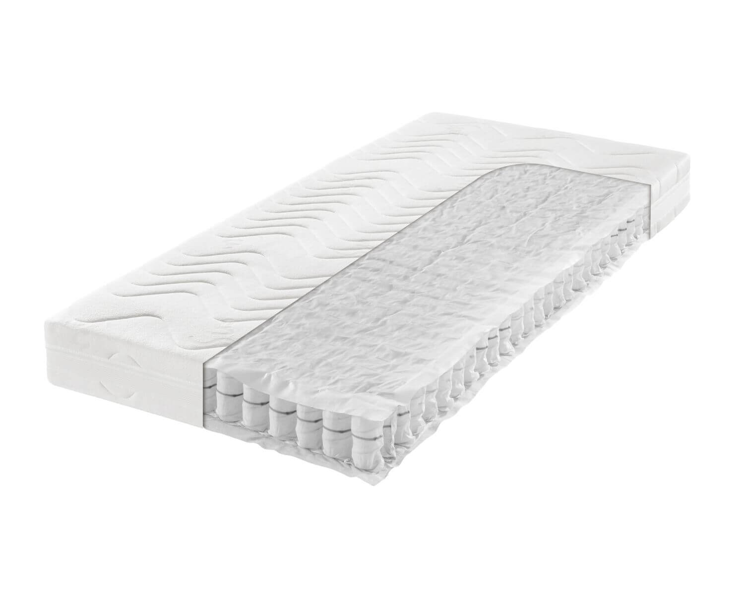 Frankenstolz »Komfort Med T« Tonnentaschenfederkern-Matratze 120x200 cm / H4