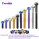 Yaruijia-Boulon en titane M5/M6/M8x10/15/20/25/30/35/40/45/50/60/65/70/80mm tête Torx pour vélo