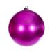 Vickerman 4" Hot Pink Candy Ball Ornament, 6 per bag