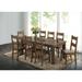 Coaster Furniture Coleman Rectangular Dining Table Rustic Golden Brown - 78.75'' x 39.25'' x 30.25''