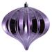 Vickerman 5.7" Pink Shiny Onion Christmas Ornament, UV treated, Set of 3