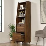 3 Shelf Narrow Bookcase Engineered Wood Walnut - 52 x 63
