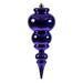 Vickerman 14" Purple Shiny Finial Ornament