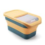 Collapsible Dog Food Storage Container Airtight Cat Food Containers Folding Pet Food Container Kitchen Rice Storage for Pet Food Cereal