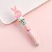 Cute Colorful Refill Learning Office Supplies Press Ballpoint Pen Rabbit Rollerball Pen Gel Pens 1