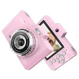 6588 Digital Camera 1080P Compact Camera 48MP Dual Lenses 8Ã— Optical Zoom Great Gift for Boys Girls Kids Adult Teenagers
